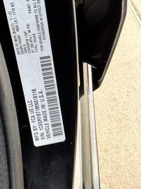 2021 RAM 1500 Big Horn/Lone Star