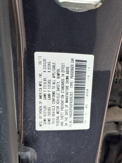 2015 Honda Accord EX-L