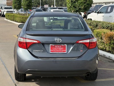 2016 Toyota Corolla S Plus