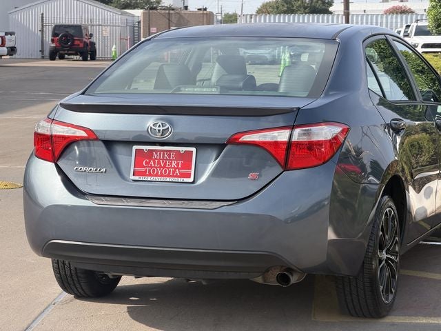 2016 Toyota Corolla S Plus