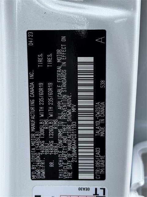 2023 Lexus RX 350 350