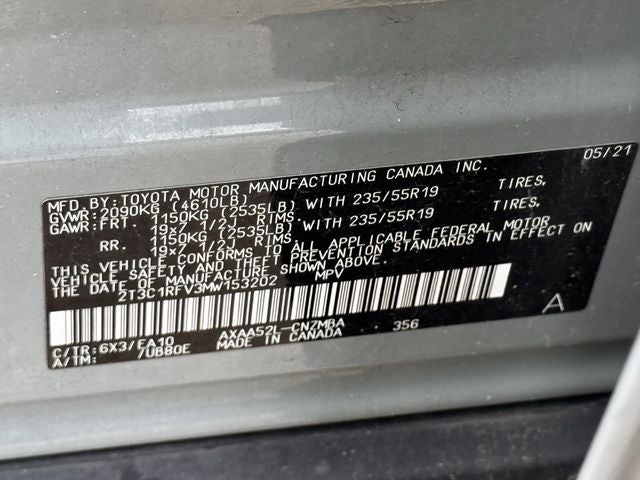 2021 Toyota RAV4 XLE Premium