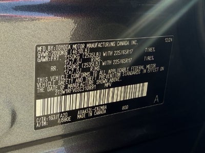 2025 Toyota RAV4 XLE