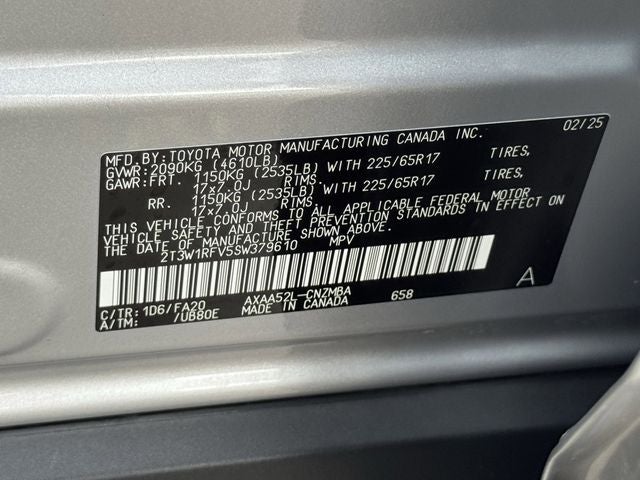 2025 Toyota RAV4 XLE