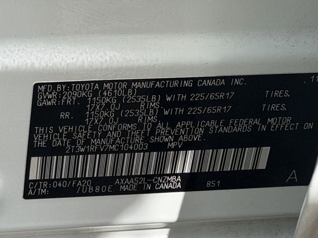 2021 Toyota RAV4 XLE