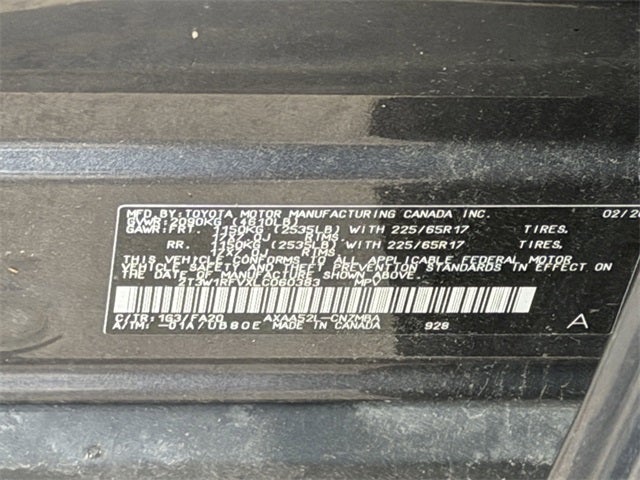 2020 Toyota RAV4 XLE