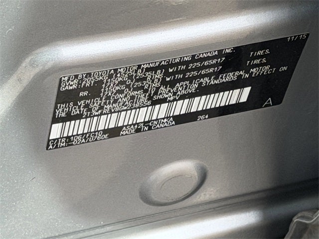 2016 Toyota RAV4 XLE