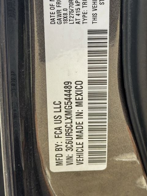 2021 RAM 2500 Tradesman