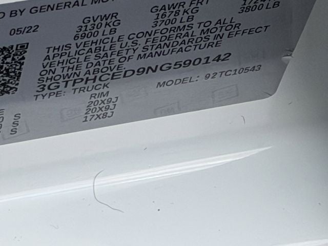 2022 GMC Sierra Elevation