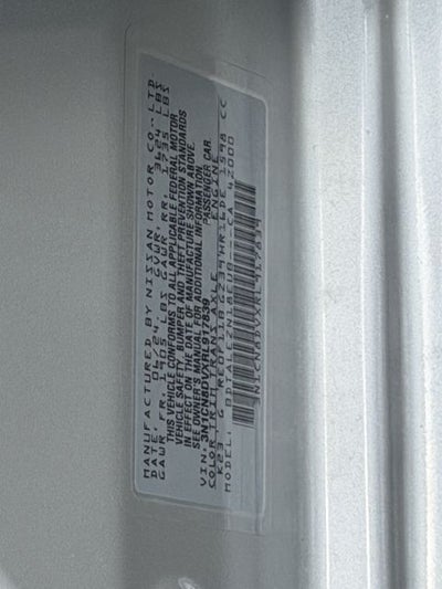 2024 Nissan Versa 1.6 S