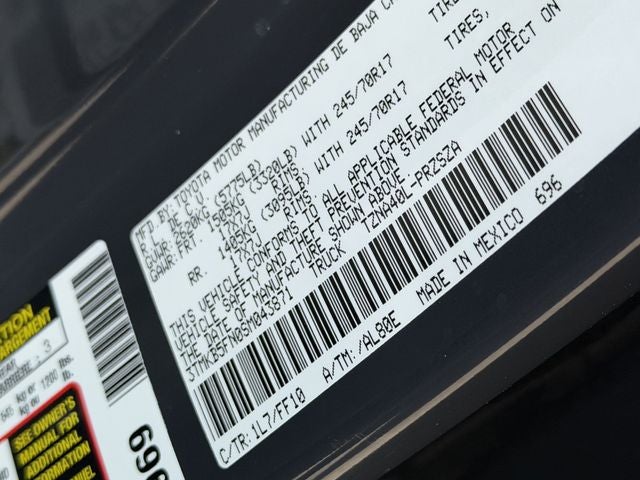 2025 Toyota TACOMA SR5 SR5