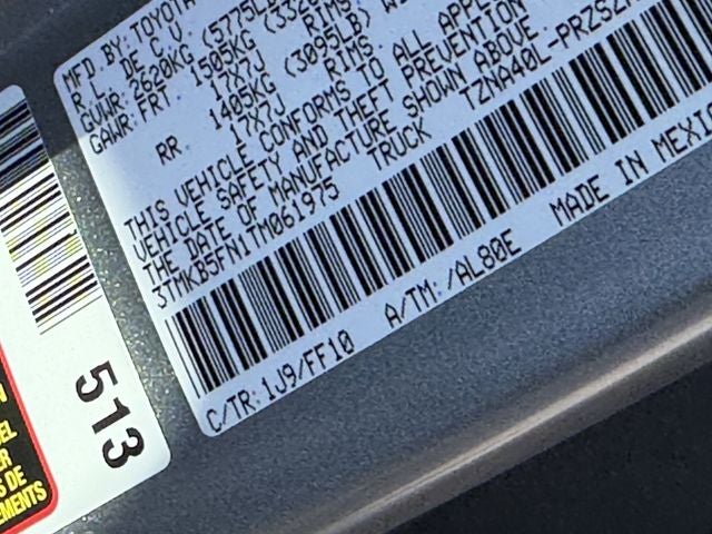 2026 Toyota Tacoma SR5