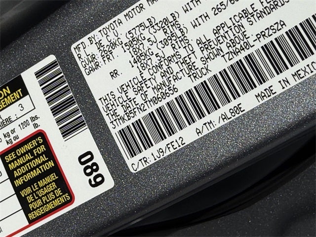 2026 Toyota Tacoma TRD Sport