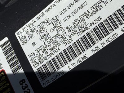 2026 Toyota Tacoma SR5