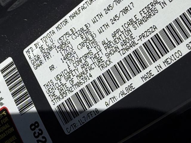 2026 Toyota Tacoma SR5