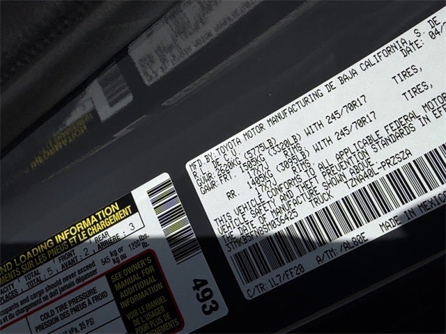 2025 Toyota TACOMA SR5 SR5