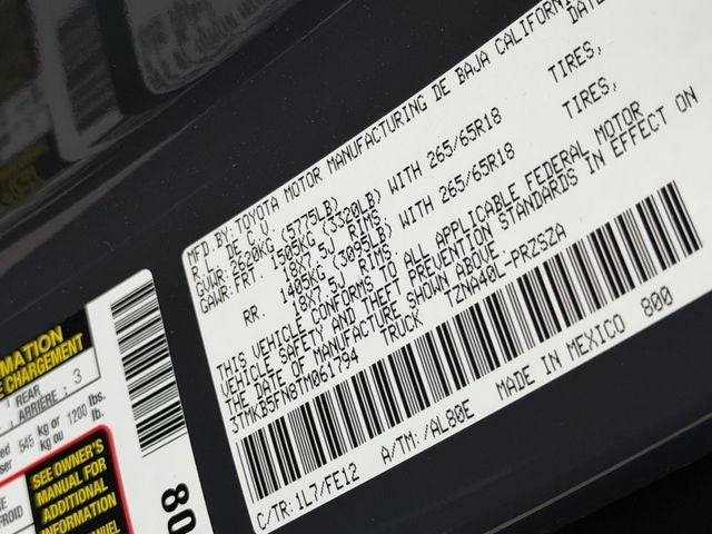 2026 Toyota Tacoma TRD Sport