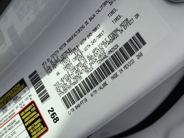 2026 Toyota TACOMA SR5 SR5