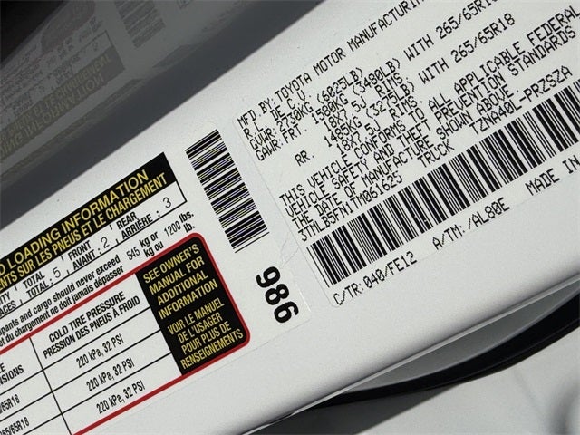 2026 Toyota Tacoma TRD Sport