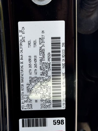 2024 Toyota TACOMA TRD SPORT TRD Sport