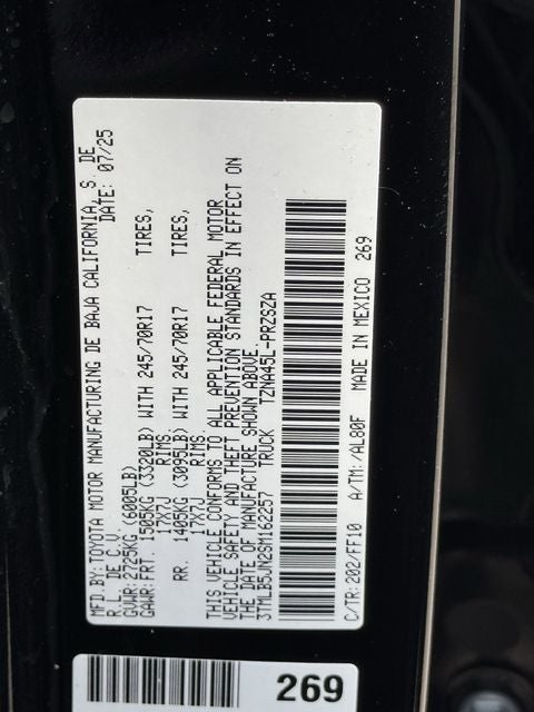 2025 Toyota TACOMA SR5 SR5