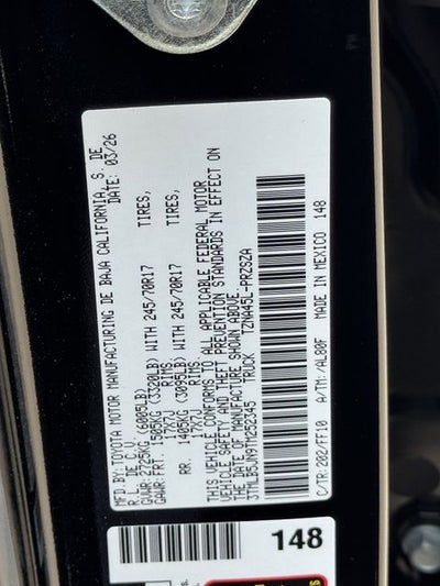 2026 Toyota Tacoma SR5