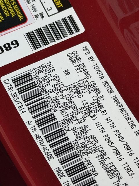 2021 Toyota TACOMA SR SR