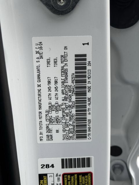2024 Toyota TACOMA SR SR