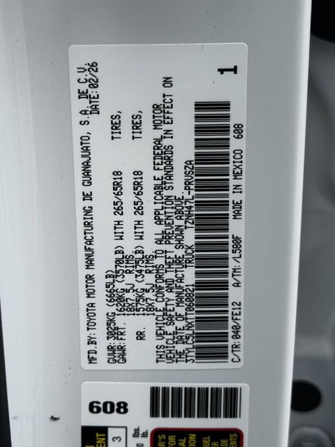 2026 Toyota Tacoma i-FORCE MAX TRD Sport i-FORCE MAX