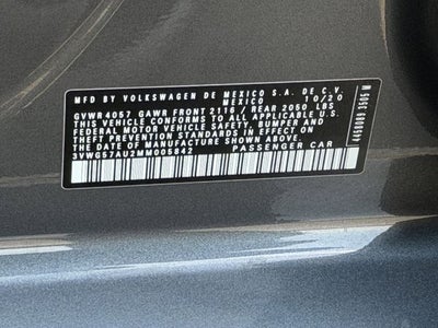 2021 Volkswagen Golf 1.4T TSI