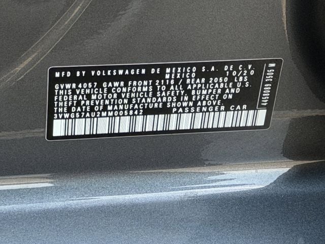 2021 Volkswagen Golf 1.4T TSI
