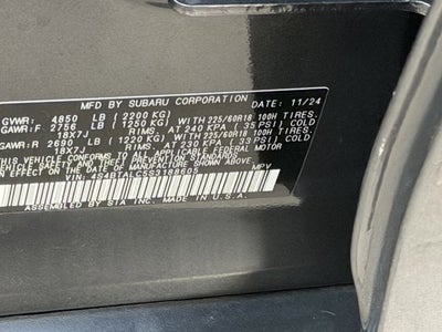 2025 Subaru Outback Onyx Edition