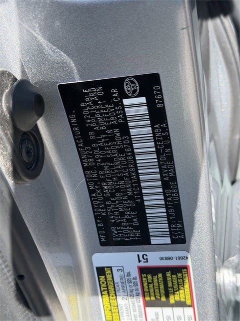 2024 Toyota CAMRY LE