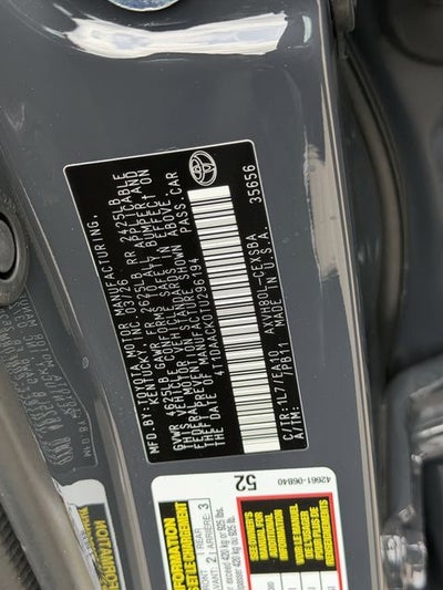 2026 Toyota Camry SE