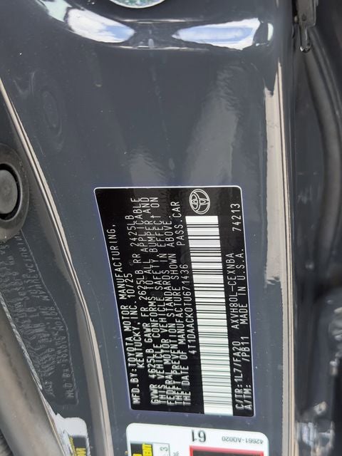 2026 Toyota Camry LE