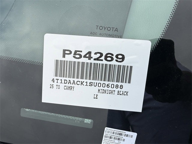 2025 Toyota CAMRY LE