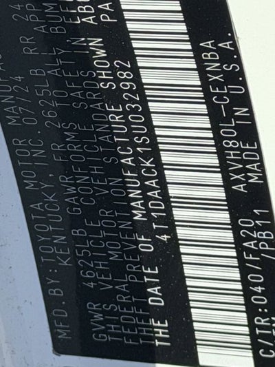 2025 Toyota CAMRY LE