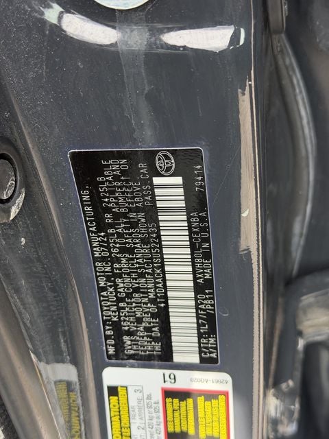 2025 Toyota CAMRY LE