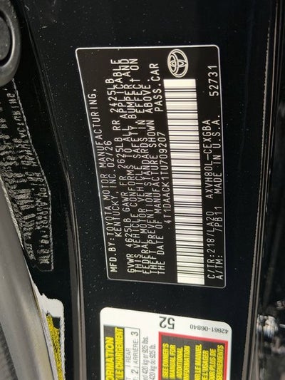 2026 Toyota Camry XLE