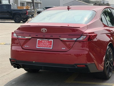 2025 Toyota CAMRY SE