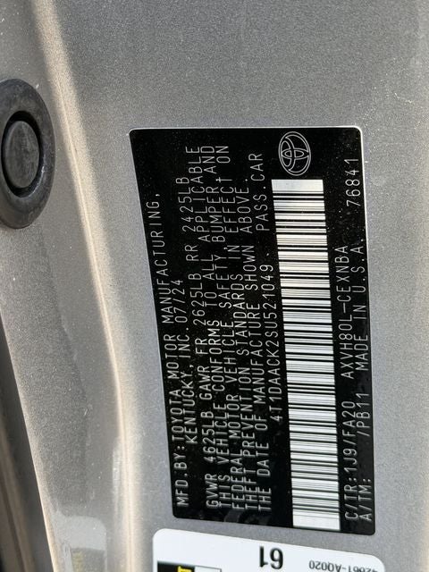 2025 Toyota Camry LE