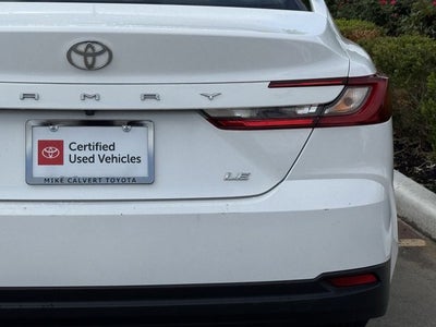 2025 Toyota CAMRY LE