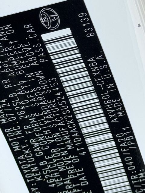 2025 Toyota CAMRY LE