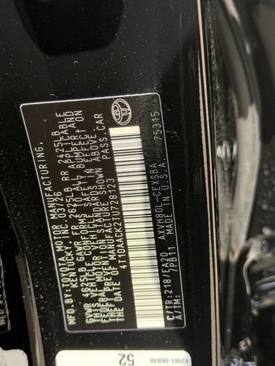 2026 Toyota Camry SE