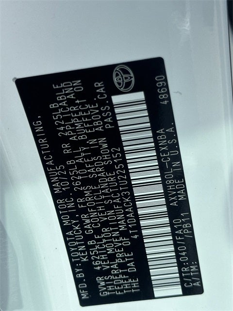 2026 Toyota Camry LE