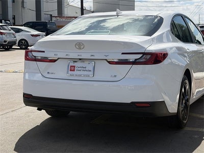 2025 Toyota CAMRY LE