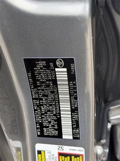 2025 Toyota CAMRY SE