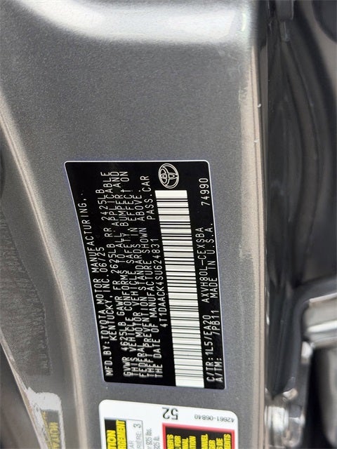 2025 Toyota CAMRY SE