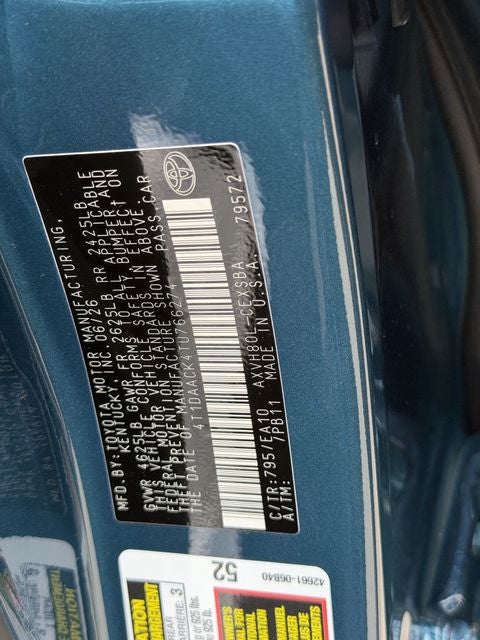 2026 Toyota Camry SE