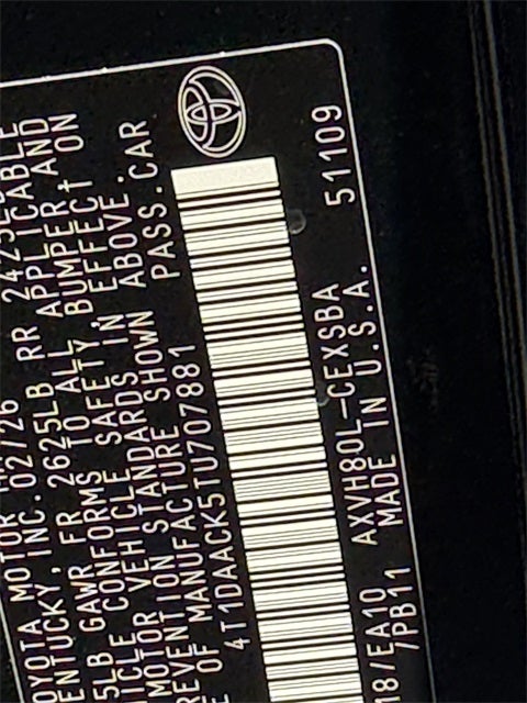 2026 Toyota Camry SE